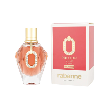 Paco Rabanne- Million Gold For Her (Pure Diamons) Eau de Parfum 90ml
